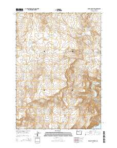 Grassy Mountain 2014 topographic map thumbnail