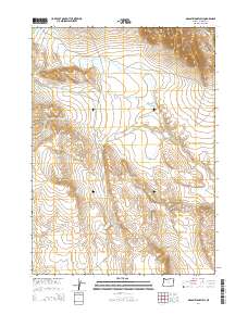 Grassy Ridge Well 2014 topographic map thumbnail