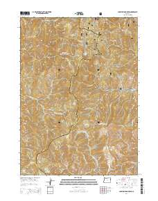 Josephine Mountain 2014 topographic map thumbnail