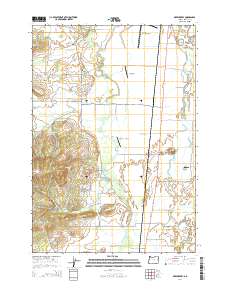 Greenberry 2014 topographic map thumbnail