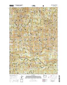 Greenhorn 2014 topographic map thumbnail