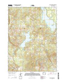 Hyatt Reservoir 2014 topographic map thumbnail