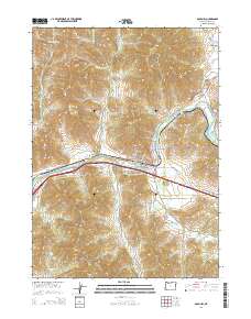 Gold Hill 2014 topographic map thumbnail