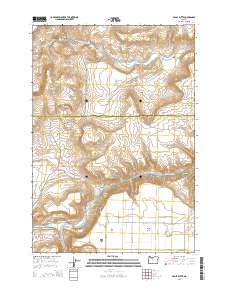Eagle Butte 2014 topographic map thumbnail
