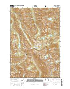Eagle Cap 2014 topographic map thumbnail