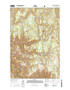 Howard Butte 2014 topographic map thumbnail