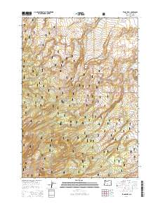 Evans Well 2014 topographic map thumbnail