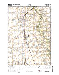 Junction City 2014 topographic map thumbnail