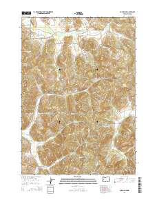 Fox Hollow 2014 topographic map thumbnail