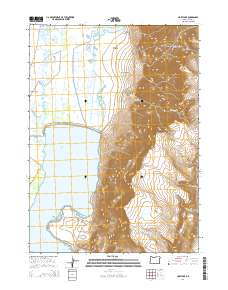 Hart Lake 2014 topographic map thumbnail