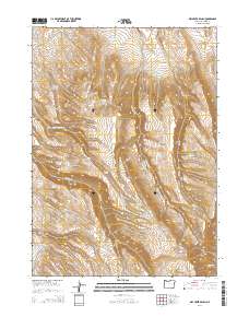 Dry Creek Bench 2014 topographic map thumbnail