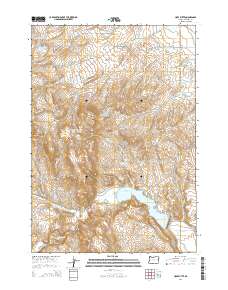 Hope Butte 2014 topographic map thumbnail