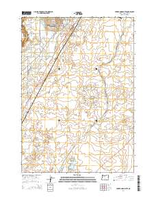 Forked Horn Butte 2014 topographic map thumbnail