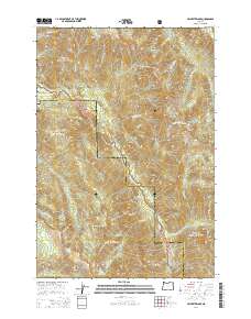 Jim White Ridge 2014 topographic map thumbnail