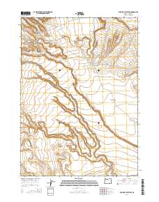 Duhaime Flat West 2014 topographic map thumbnail
