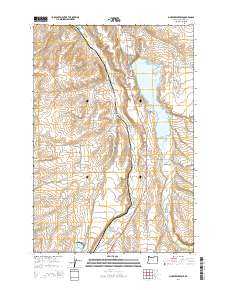 McKay Reservoir 2014 topographic map thumbnail