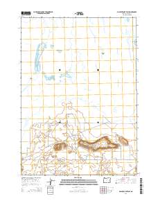 Malheur Lake East 2014 topographic map thumbnail