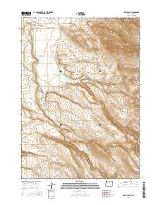 Happy Valley 2014 topographic map thumbnail
