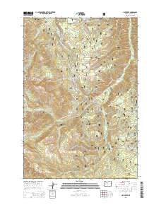Lick Creek 2014 topographic map thumbnail