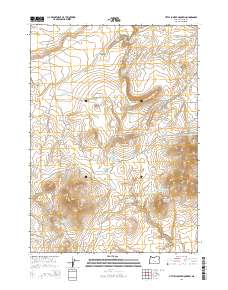 Little Juniper Mountain 2014 topographic map thumbnail