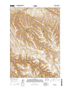 Hardman 2014 topographic map thumbnail