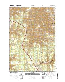 Meacham 2014 topographic map thumbnail