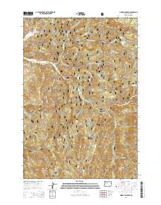 Limber Jim Creek 2014 topographic map thumbnail