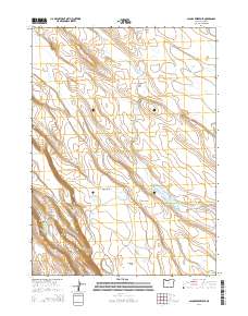 Jacobs Reservoir 2014 topographic map thumbnail