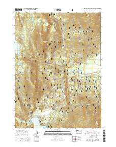 Lake of the Woods North 2014 topographic map thumbnail