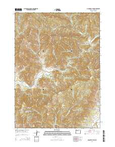McConville Peak 2014 topographic map thumbnail