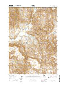 McEwen Butte 2014 topographic map thumbnail