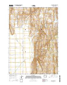 Mahon Creek 2014 topographic map thumbnail