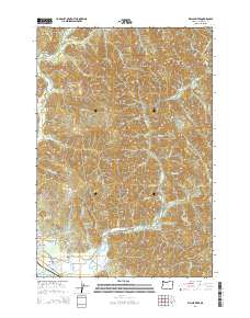 Kilchis River 2014 topographic map thumbnail