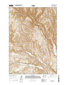 Log Creek 2014 topographic map thumbnail