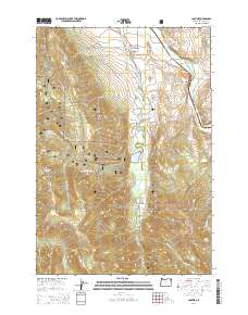 Lostine 2014 topographic map preview
