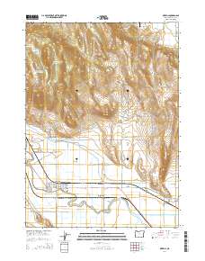 Merrill 2014 topographic map thumbnail