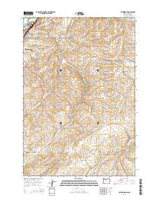Petersburg 2014 topographic map thumbnail