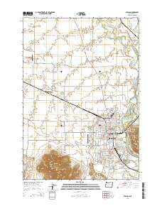 Lebanon 2014 topographic map thumbnail