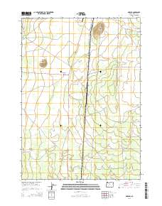 Mazama 2014 topographic map thumbnail