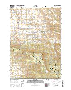 Long Creek 2014 topographic map thumbnail