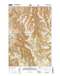 Lefevre Prairie 2014 topographic map thumbnail