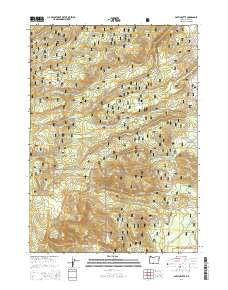 Partin Butte 2014 topographic map thumbnail