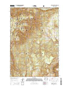 Partridge Creek 2014 topographic map thumbnail