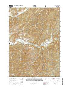 Milo 2014 topographic map thumbnail