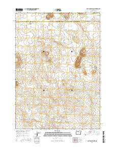 Last Chance Lake 2014 topographic map thumbnail