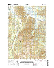 Olney 2014 topographic map thumbnail