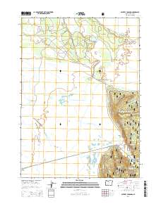 Military Crossing 2014 topographic map thumbnail
