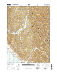 Mount Emily 2014 topographic map preview