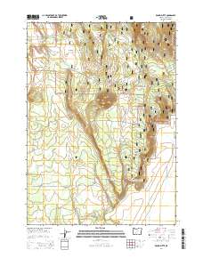Round Butte 2014 topographic map preview