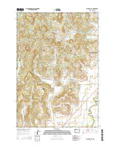Muddy Valley 2014 topographic map thumbnail